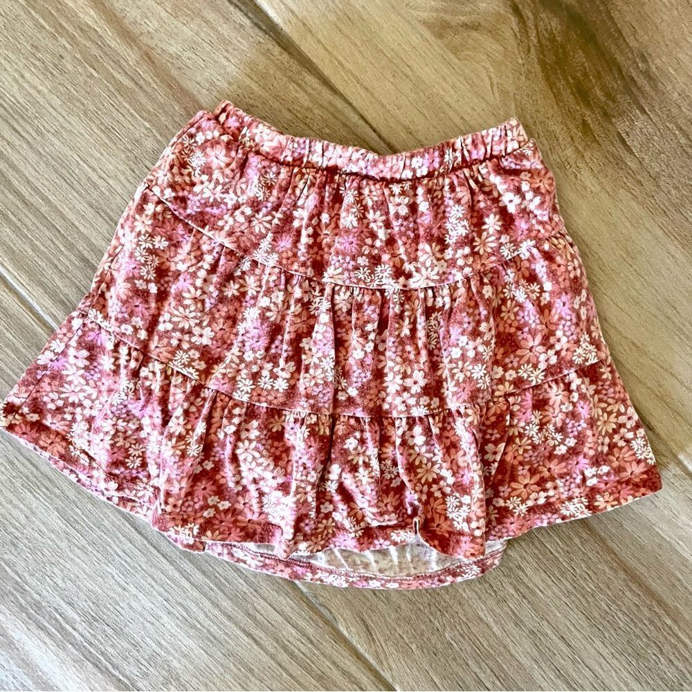 JUMPING BEANS Floral Skirt Size 5